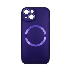 Capa Magnética com Lente de Câmara para Apple iPhone 14 Roxo Capa Magnética com Lente de Câmara para Apple iPhone 14 Roxo